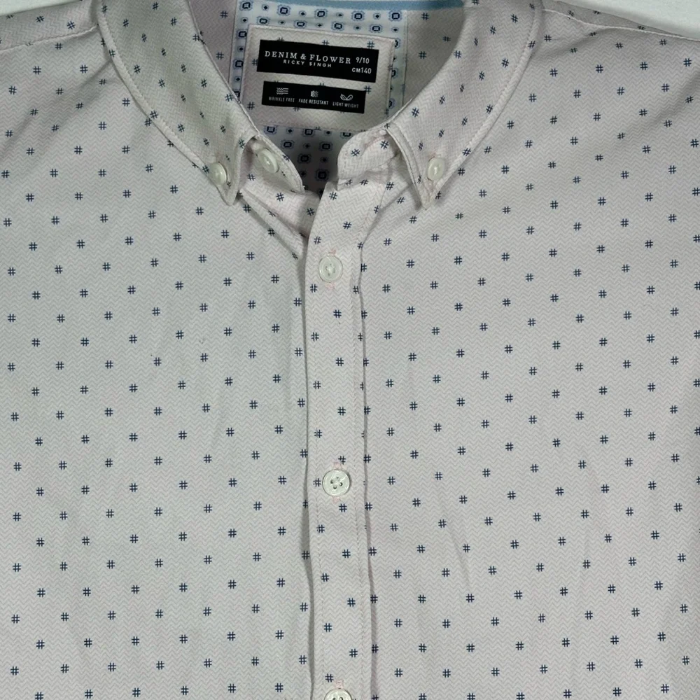 Denim & Flower elegant white